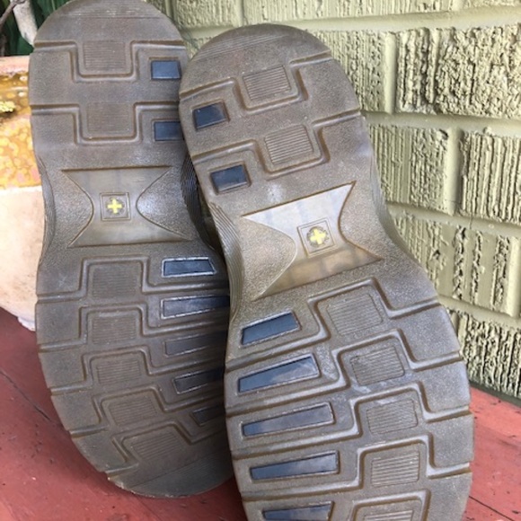 Men's / Unisex Dr. Martens Vintage Brown Leather Shoes / Low Boots 10/11 - Picture 4 of 8